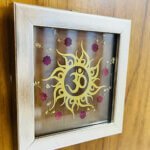 OM WIth Red Roses Wall Frame 4*4