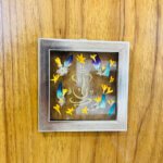 Ganesha WIth Orchid Wall Frame 4*4